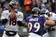 Stopping Peyton Manning is priority one for the Baltimore Ravens defense on Saturday.