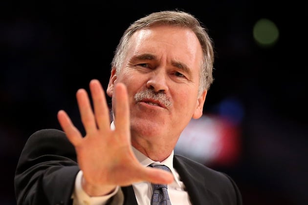 Mike D'Antoni Cracks Joke About Jumping Off Building