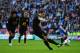 Leighton Baines (Front) and Marouane Fellaini (Left) have been Everton's main attacking threats this season