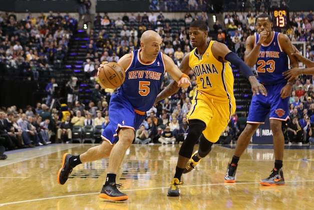 Anthony Sits out as Pacers Knock off Knicks