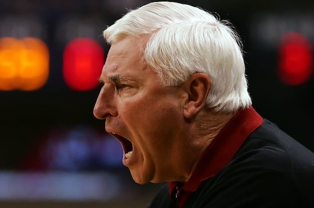 Watching Bobby Knight Confuse the Shot Clock with the Game Clock
