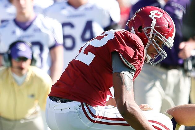 Alabama LB Adrian Hubbard to Return for Redshirt Junior Season