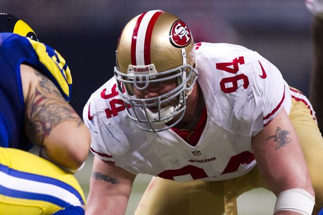 Justin Smith Among 13 Other Niners Listed as Probable vs. Packers
