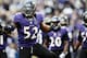 BALTIMORE, MD - JANUARY 06: Ray Lewis #52 of the Baltimore Ravens during a game against the Indianapolis Colts during the AFC Wild Card Playoff Game at M&T Bank Stadium on January 6, 2013 in Baltimore, Maryland. (Photo by Patrick Smith/Getty Images)