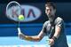 MELBOURNE, AUSTRALIA - JANUARY 10: Novak Djokovic of Serbia plays a forehand during his practice session ahead of the 2013 Australian Open at Melbourne Park on January 10, 2013 in Melbourne, Australia. (Photo by Vince Caligiuri/Getty Images)