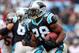 CHARLOTTE, NC - NOVEMBER 18: Jonathan Stewart #28 of the Carolina Panthers during their game at Bank of America Stadium on November 18, 2012 in Charlotte, North Carolina. (Photo by Streeter Lecka/Getty Images)