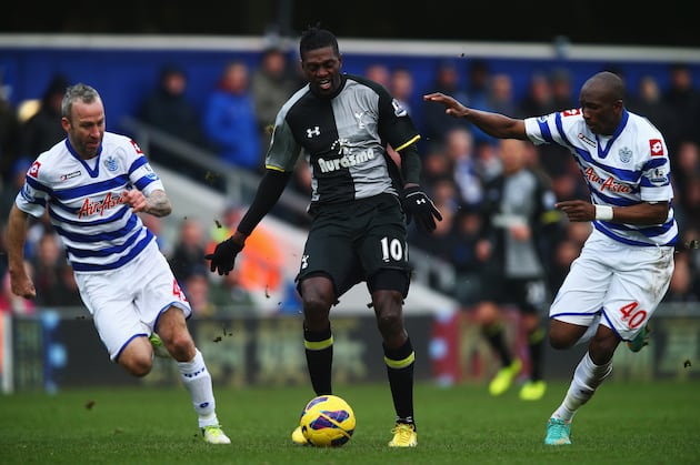 Harry Redknapp's QPR Claim Point off Villas-Boas's Tottenham Hotspur