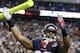 HOUSTON, TX - JANUARY 05: Arian Foster #23 of the Houston Texans celebrates a touchdown during the game against the Cincinnati Bengals during their AFC Wild Card Playoff Game at Reliant Stadium on January 5, 2013 in Houston, Texas. (Photo by Scott Halleran/Getty Images)