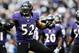 BALTIMORE, MD - JANUARY 06: Ray Lewis #52 of the Baltimore Ravens during a game against the Indianapolis Colts during the AFC Wild Card Playoff Game at M&T Bank Stadium on January 6, 2013 in Baltimore, Maryland. (Photo by Patrick Smith/Getty Images)