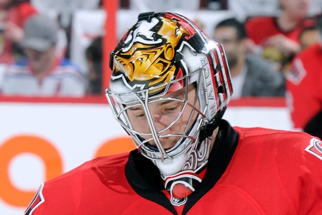 Lehner, Bishop Arrive in Ottawa for Goalie Showdown