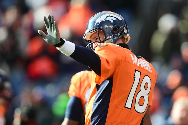 Division Game Is Coldest in Broncos' Playoff History
