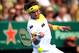 AUCKLAND, NEW ZEALAND - JANUARY 12: David Ferrer of Spain plays a forehand in his singles final against Philipp Kohlschreiber of Germany during day six of the Heineken Cup at ASB Tennis Centre on January 12, 2013 in Auckland, New Zealand. (Photo by Phil Walter/Getty Images)