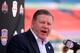MIAMI GARDENS, FL - JANUARY 05: Head coach Brian Kelly of the Notre Dame Fighting Irish speaks to media during Media Day ahead of the Discover BCS National Championship at Sun Life Stadium on January 5, 2013 in Miami Gardens, Florida. (Photo by Streeter Lecka/Getty Images)