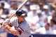 ANAHEIM, CA - MAY 13: Alan Trammell #3 of the Detroit Tigers bats during the game against the California Angels at Anaheim Stadium on May 13, 1992 in Anaheim, California. (Photo by Stephen Dunn/Getty Images)