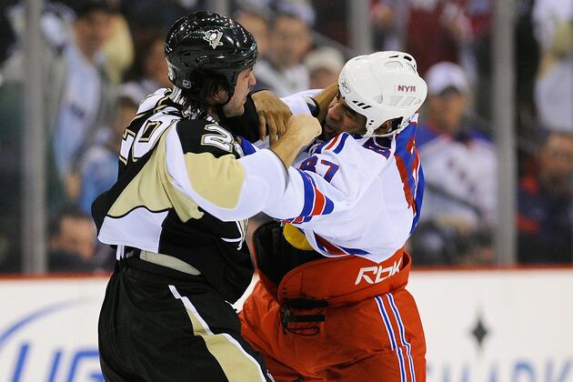 Video: Brashear's Punch Evokes Memories of Bertuzzi