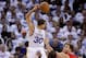 Curry swinging the ball on a pick-and-pop to David Lee has been the staple of success thus far this season.