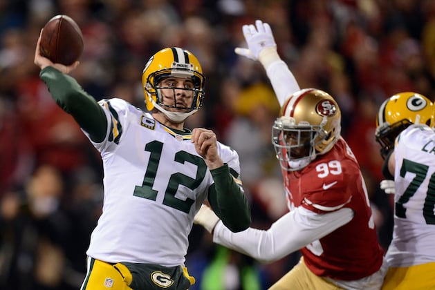 Aaron Rodgers: Packers QB Has Awful Performance Against 49ers in NFC Playoffs