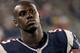 FOXBORO, MA - AUGUST 9: Chandler Jones #95 of the New England Patriots watches the action from sidelines in a preseason game against the Orleans Saints in the first half at Gillette Stadium on August 9, 2012 in Foxboro, Massachusetts. (Photo by Jim Rogash/Getty Images)