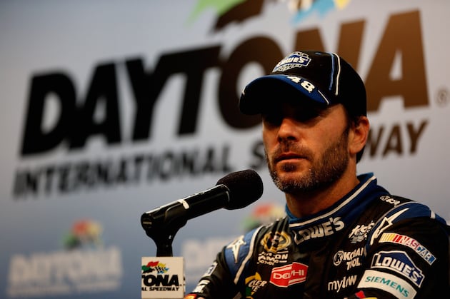 With Shortage of Cars, Jimmie Johnson Plays It Safe, Missed Big Wreck