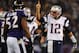 BALTIMORE, MD - SEPTEMBER 23: Quarterback Tom Brady #12 of the New England Patriots throws against the Baltimore Ravens in the fourth quarter at M&T Bank Stadium on September 23, 2012 in Baltimore, Maryland. The Baltimore Ravens won 31-30. (Photo by Patrick Smith/Getty Images)