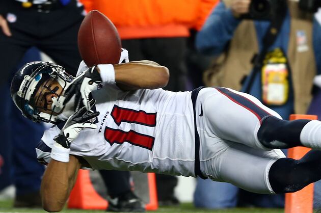 Texans' DeVier Posey Suffers Torn Achilles Tendon