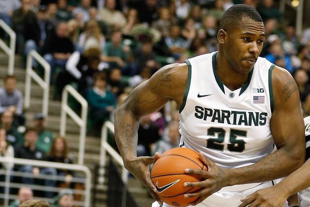 No. 22 Michigan St. Pulls Away from Nebraska