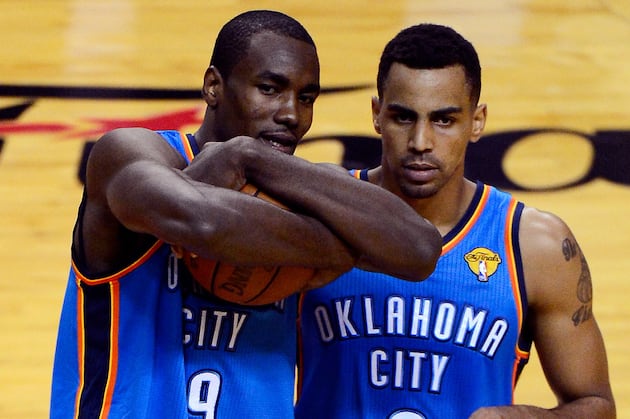 Oklahoma City Thunder: Serge Ibaka, Thabo Sefolosha out Against Portland