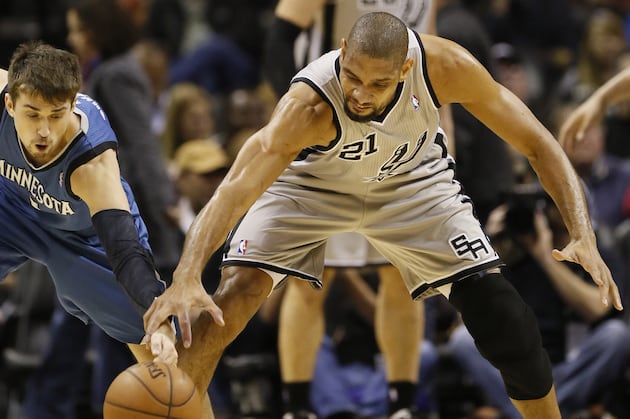 Spurs 106, Timberwolves 88