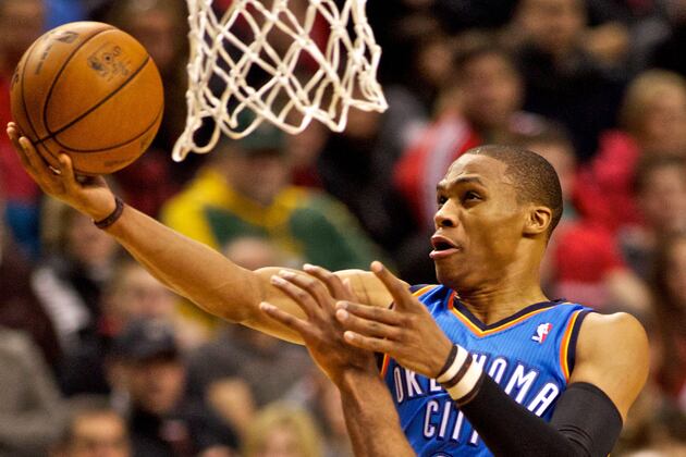 Thunder Gut One out in Portland, 87-83