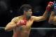 May 19, 2012; San Jose, CA, USA; Gilbert Melendez (left) fights Josh Thomson (right) during the lightweight bout of the Strikeforce World Grand Prix at HP Pavilion. Mandatory Credit: Kyle Terada-USA TODAY Sports