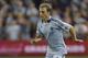 KANSAS CITY, KS - SEPTEMBER 28: Seth Sinovic #16 of the Sporting Kansas City works the ball against the Chicago Fire in the first half at Livestrong Sporting Park on September 28, 2012 in Kansas City, Kansas. (Photo by Ed Zurga/Getty Images)