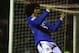 SUNDERLAND, ENGLAND - DECEMBER 26: Marouane Fellaini of Everton celebrates his goal during the Barclays Premier League match between Sunderland and Everton at the Stadium of Light on December 26, 2009 in Sunderland, England. (Photo by Matthew Lewis/Getty Images)