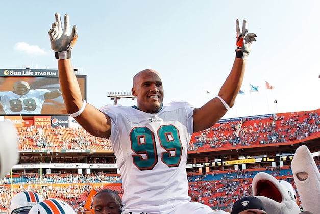 Jason Taylor of Dolphins Almost Needed Amputation