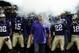 Sep 15, 2012; Seattle, WA, USA; Washington Huskies head coach Steve Sarkisian waits in the tunnel with the players prior to the Washington Huskies introduction during the game between the Washington Huskies and the Portland State Vikings at CenturyLink Field. Mandatory Credit: Steven Bisig-USA TODAY Sports