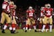 SAN FRANCISCO, CA - NOVEMBER 19: Patrick Willis #52 of the San Francisco 49ers walks off the field with his team during their game against the Chicago Bears at Candlestick Park on November 19, 2012 in San Francisco, California. (Photo by Ezra Shaw/Getty Images)