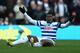 LONDON, ENGLAND - DECEMBER 15: Djibril Cisse of Queens Park Rangers looks dejected during the Barclays Premier League match between Queens Park Rangers and Fulham at Loftus Road on December 15, 2012 in London, England. (Photo by Paul Gilham/Getty Images)