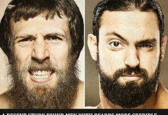 Who has the better beard? WWE App screenshot