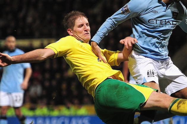 Norwich Defender Michael Turner Determined to Avoid Repeat of Liverpool Mauling