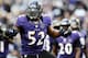 BALTIMORE, MD - JANUARY 06: Ray Lewis #52 of the Baltimore Ravens during a game against the Indianapolis Colts during the AFC Wild Card Playoff Game at M&T Bank Stadium on January 6, 2013 in Baltimore, Maryland. (Photo by Patrick Smith/Getty Images)