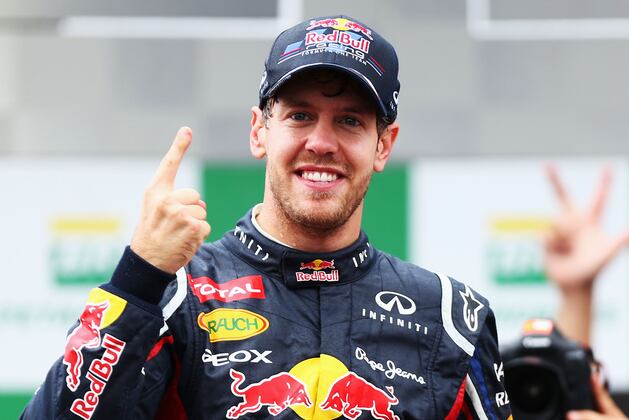The Many Helmets of Sebastian Vettel