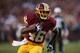 LANDOVER, MD - JANUARY 06: Alfred Morris #46 of the Washington Redskins carries the ball in the first quarter of their NFC Wild Card Playoff Game against the Seattle Seahawks at FedExField on January 6, 2013 in Landover, Maryland. (Photo by Win McNamee/Getty Images)