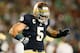 MIAMI GARDENS, FL - JANUARY 07: Manti Te'o #5 of the Notre Dame Fighting Irish warms up prior to playing against the Alabama Crimson Tide in the 2013 Discover BCS National Championship game at Sun Life Stadium on January 7, 2013 in Miami Gardens, Florida. (Photo by Kevin C. Cox/Getty Images)