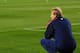 Jan 20, 2012; Glendale, AZ, USA; USA head coach Jurgen Klinsmann watches during practice at University of Phoenix Stadium. Mandatory Credit: Jennifer Hilderbrand-USA TODAY Sports