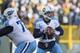 GREEN BAY, WI - DECEMBER 23: Jake Locker #10 of the Tennessee Titans looks for an open receiver against the Green Bay Packers at Lambeau Field on December 23, 2012 in Green Bay, Wisconsin. (Photo by Tom Lynn /Getty Images)