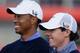 Tiger Woods and Rory McIlroy are making their 2013 debuts this week in Abu Dhabi