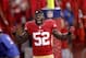 Jan 12, 2013; San Francisco, CA, USA; San Francisco 49ers linebacker Patrick Willis (52) takes the field before the start of the NFC divisional round playoff game against the Green Bay Packers at Candlestick Park. The 49ers defeated the Packers 45-31. Mandatory Credit: Cary Edmondson-USA TODAY Sports