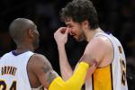 Kobe Unhappy with Gasol's Handling of Concussion