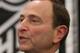 NEW YORK, NY - JANUARY 09: National Hockey League Commissioner Gary Bettman speaks with the media at a press conference announcing the start of the NHL season at the Westin Times Square on January 9, 2013 in New York City. (Photo by Bruce Bennett/Getty Images)