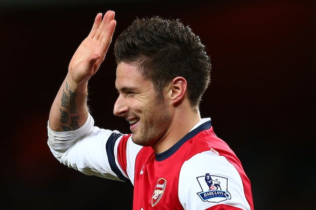 Wilshere, Giroud in Lineup vs. Swansea