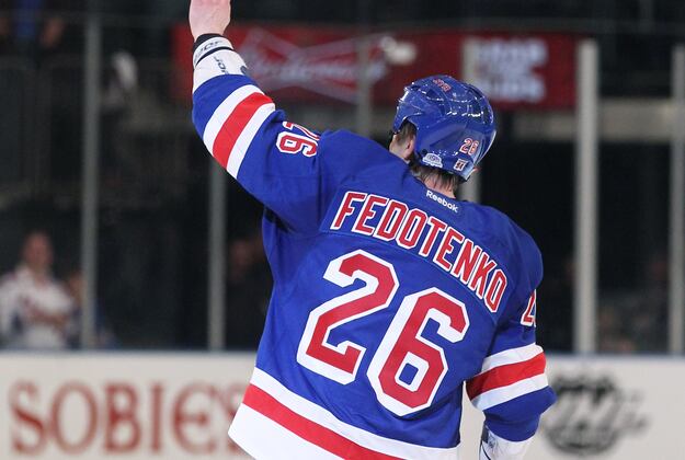 Flyers Hoping Fedotenko's Experience Rubs Off